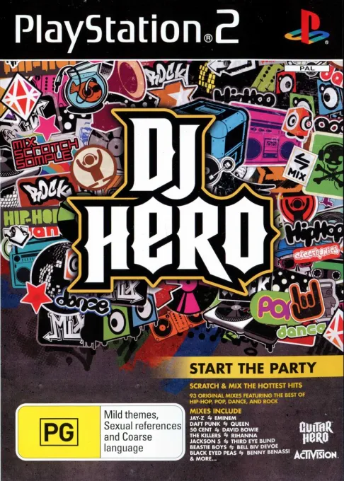 DJ Hero (Europe, Australia) (En,Fr,De,Es,It)